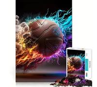 Puzzle 1000 pièces Balle et Seau Découpe Lisse Jeu de réflexion Cadeau détente et Divertissement Pièce Artistique de Noël (50x75cm)