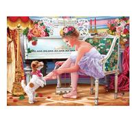 Puzzle 1000 pièces : Ballerine et son chiot