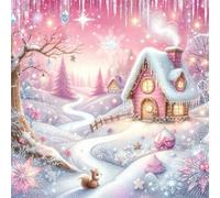 Puzzle 1000 pièces,Bande dessinée Campagne Rose Puzzles pour Adultes,Jeux éducatifs,Puzzles Artistiques à Faire Soi-Même idéal pour la Décoration Intérieure et Les Cadeaux