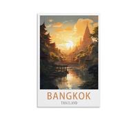 Puzzle 1000 pièces Bangkok Thaïlande, Puzzle en Bois, Jouet éducatif pour Adultes et Enfants, Jeu de détente Familial, 38 x 52 cm