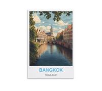 Puzzle 1000 pièces, Bangkok Thaïlande, Puzzles pour Adultes, Puzzle Classique pour Adolescents, garçons et Filles, 70 x 50 cm