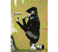 Piatnik Puzzle Banksy – Chimpanzé en roller 1000 pièces
