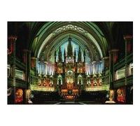 Puzzle 1000 pièces - Basilique Notre-Dame de Montréal G