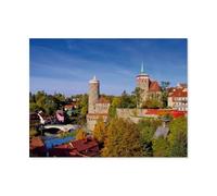 Puzzle 1000 pièces,Bautzen - Perle de la Lusace supérieure,Puzzle 1000 Pieces Adultes Jouet de décompression intellectuel éducatif Puzzles Jeu de Famille Amusant pour Enfants Adult(50x70cm)-AZ75