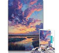 Puzzle 1000 pièces Beau Ciel pour Adolescents Jouets éducatifs et Anti-Stress Interaction Parent-Enfant (26x38cm)