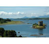 Puzzle 1000 pièces, beauté Naturelle, château, Angleterre, Royaume-Uni, harceleur, Grande-Bretagne 38x26CM