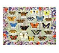 Puzzle 1000 pièces : Beaux papillons Gibsons