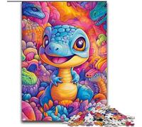 Puzzle 1000 pièces Bébé Dinosaure pour Adolescents, Jouet éducatif, Jeux familiaux Amusants, décoration d'intérieur Unique (26x38cm)