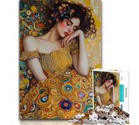 Puzzle 1000 pièces Belle Femme Endormie pour Adultes et Adolescents, Anti-Stress, Difficile, décoration d'intérieur et Cadeaux Uniques (38x26cm)
