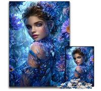 Puzzle 1000 pièces Belle Femme Puzzles en Bois Jeux éducatifs, Renforcer l'amour Entre Couples à partir de 14 Ans 50x75cm