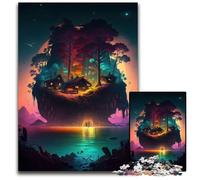 Puzzle 1000 pièces « Belle Petite île » : Puzzle Impossible pour Adultes, activité familiale, Casse-tête, décoration d'intérieur, Cadeau de Noël, 26x38cm