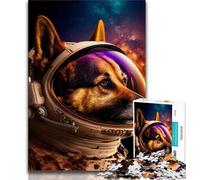 Puzzle 1000 pièces Berger Allemand pour Adolescents 1000 pièces Relax Games est Un pour Toute la Famille (26x38cm)