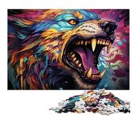 Puzzle 1000 pièces Bête maléfique et étrange pour Adultes Jeu Stimulant 1000 pièces (38 x 26 cm)