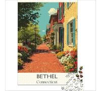 Puzzle 1000 pièces Bethel Connecticut | Défi difficile décompresser la collection d'artistes intellectuels BeauxArts 38x26cm