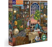 EEBOO - ALCHEMIST'S Library - Puzzle Adulte 1000 pièces - Illustration fascinante sur la librairie du mystérieux alchimiste - PZTAHL