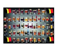 Puzzle 1000 Pièces : Bières de Belgique, PuzzelMan