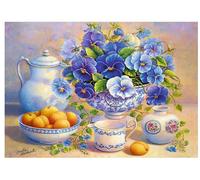 Puzzle 1000 Pièces Blue Bouquet