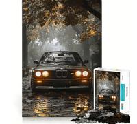 Puzzle 1000 pièces BMW ME en Automne,Bords sans Couture,Jeu de réflexion Amusant,Divertissement idéal pour se détendre,Cadeau Artistique de Noël (50x75cm)