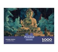Puzzle 1000 Pieces, BouddhaPuzzle 1000 PièCes Adultes,Puzzle Adulte, Da Ri Tathagata Puzzles en pour Adultes,Le Cadeau Parfait pour La Famille Et Les Amis (Puzzle) 70x50cm/1000pcs