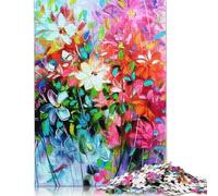 Puzzle 1000 pièces Boule de Fleurs pour Adultes et Adolescents. Puzzles en Bois pour Adultes, pour s'amuser en Famille et Passer Une soirée Jeux. 1000 pièces (75 x 50 cm).