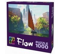 Puzzle 1000 pièces Brain Games Flow Bateau Multicolore E