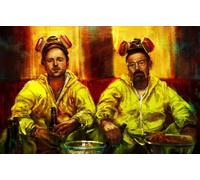 Puzzle 1000 pièces Breaking Bad Film Poster pour Adultes Famille Puzzle Jouet Décompression Jeu Gt635Zw 26x38CM