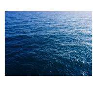Puzzle 1000 Pièces,Bricolage Moderne Art Mural Cadeau-Mer,Eau,Nature,Minimalisme,Bleu 70x50cm
