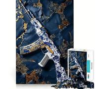 Puzzle 1000 pièces Broken Peace Sharp Cut Art Focus Jeu de Construction Détente et Amusement pour Les Anniversaires (38x26cm)