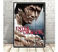 Puzzle 1000 pièces Bruce Lee Kung Fu King Acteur Affiche Vintage Art Mural PaperToys pour Adultes Jeu de Décompression