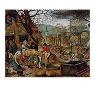 Puzzle 1000 Pièces : Brueghel Pieter le jeune - Automne, DToys G