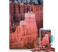Puzzle 1000 pièces Bryce Canyon National Park Hoodoos Décoration soignée,Jeu de logique et de Calme,Cadeau de Noël (50x75cm)