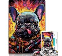 Puzzle 1000 pièces Bulldogs mécaniques pour Adultes et Adolescents, Jeux éducatifs, décoration Murale, Cadeaux d'anniversaire et de Noël Uniques (50x75cm)