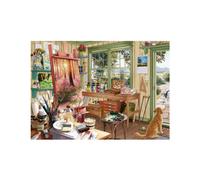 Puzzle 1000 pièces - Cabanon d'Artiste : Évasion Créative