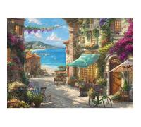 Puzzle 1000 pièces : Café sur la Riviera italienne