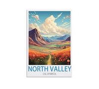 Puzzle 1000 pièces Californie Vallée du Nord, Puzzle en Bois de 1000 pièces, Jeu éducatif pour Adultes et Enfants, Jeu de détente Familial, 50 x 70 cm