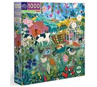 Puzzle 1000 pièces : Campagne Anglaise Eeboo G