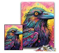 Puzzle 1000 pièces Canard Violet coloré pour Adultes, Adolescents et Famille - Jeu de réflexion à Faire soi-même, Taille 26x38cm