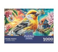 Puzzle 1000 Pièces Canari Puzzle Un Jeu Intellectuellement Stimulant Cadeaux pour Adolescents Et Enfants 38x26cm/1000pcs