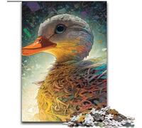 Puzzle 1000 pièces Caneton Puzzles Difficiles pour Adultes Taille 50x75cm Activité éducative pour Les compétences cognitives Amélioration des compétences cognitives