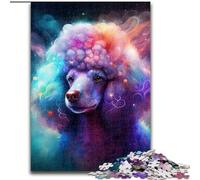 Puzzle 1000 pièces Caniche Fantastique en Carton pour Adultes, Jeu interactif Familial, pour Les 14 Ans et Plus (Taille 26x38cm)