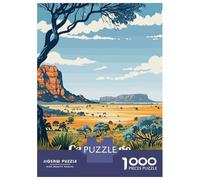 Puzzle 1000 Pièces Cape Range National Park Australia Puzzles pour Adultes, Jouet, Décoration Murale, Course De Vitesse Manuelle, Idéal comme Cadeau pour Toute La Famille 52x38cm/1000pcs