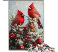 Puzzle 1000 pièces Cardinal Puzzles en Bois pour Adultes 50x75cm Un Casse-tête Stimulant à Faire soi-même pour Les Adolescents