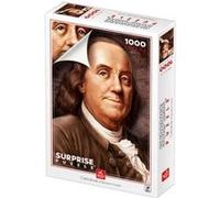 Puzzle 1000 pièces : Caricature Benjamin Franklin DToys