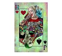 Puzzle 1000 pièces Carte Cadeau Joker et Harley Quinn Jouet éducatif de décompression intellectuelle pour Adultes Jeu Familial Amusant pour Enfants Adultes 38x26CM