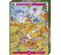 Puzzle 1000 pièces : Cartoon Classics : Idyll By The Field Heye G