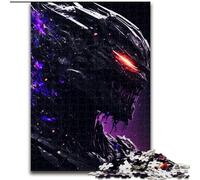 Puzzle 1000 pièces Casque Noir dans l'espace Puzzles en Carton, Casse-tête Stimulant pour Adolescents, Jeu interactif Amusant en Famille 1000 pièces(26x38cm)