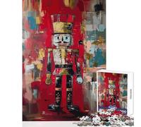 Puzzle 1000 pièces Casse-Noisette Original Art Abstrait Décoration Intérieure Jouet Cadeau Anniversaire Jeu Pratique Convient pour Décoration de Bureau Dimensions 50x75cm