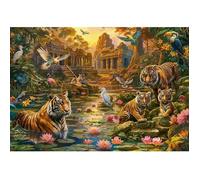 Tigers Paradise - Puzzle 1000 Pièces