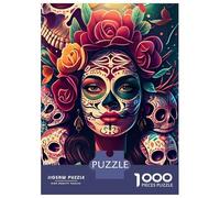 Puzzle 1000 Pièces Celebrating Life and Death Puzzle pour Adultes - Jeu De Réflexion - Décoration Parfaite - Cadeaux Uniques pour Anniversaires Et Noël 52x38cm/1000pcs