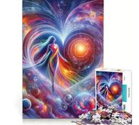 Puzzle 1000 pièces Champ d'amour, décoration Murale, défi Difficile, Cadeau Unique pour Un Anniversaire ou Noël 38x26cm